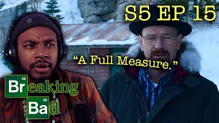 FILMMAKER REACTS to BREAKING BAD Season 5 Episode 15 Granite State [upl. by Comethuauc]