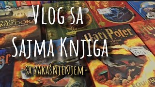 Vlog sa Sajma Knjiga 📚📖 Sa malim zakašnjenjem booklover [upl. by Anawal682]