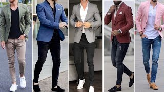 Top 15 Men Blazer Style Idea With Jeans  How To Style Blazer With Jeans  Mens Fashion 2022 [upl. by Esila]