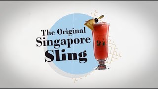 Raffles Stories History of the Singapore Sling [upl. by Boiney]