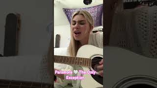 Paramore cover The Only Exception cover acoustic love musician [upl. by Mckale]