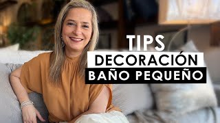 🔥TIPS PARA DECORAR UN BAÑO PEQUEÑO🔥🎯 [upl. by Vito653]