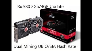 XFX Rx 580 8GB XXX OC 1386 Edition UPDATE Plus Over Clocking [upl. by Krantz]