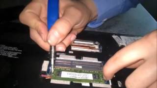 Tutorials How to upgrade your Toshiba C660s RAM DDR3 [upl. by Ednutey110]