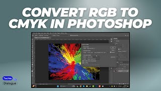 How to Convert RGB to CMYK in Photoshop [upl. by Ezarra]