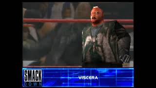 Viscera entrance  WWF SmackDown 2 Know Your Role PlayStation [upl. by Nick403]