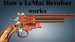 How a LeMat Revolver works [upl. by Skyler797]