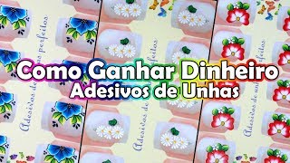 Como Ganhar Dinheiro com Adesivos de Unhas [upl. by Rebba175]