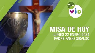 Misa de hoy ⛪ Lunes 22 Enero de 2024 Padre Fabio Giraldo TeleVID MisaDeHoy Misa [upl. by Oguh]