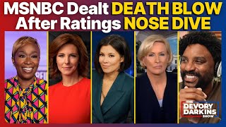 MSNBC Dealt DEATH BLOW After RATINGS Nose Dive PostElection [upl. by Nuahc]