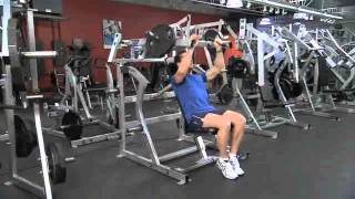 Hammer Strength Incline Press Deutsch [upl. by Evyn]