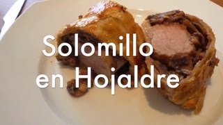 Solomillo Wellington o solomillo con hojaldre  Recetas de cocina ✅ [upl. by Salohcim]