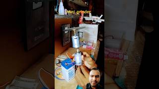 Mini grinder with DC motor experiment dcmotor science unique science experiment short [upl. by Ojela]