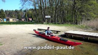 Einweisung Wander Kajak mit Paddel Paul [upl. by Laveen634]