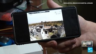 Guerre en Ukraine  dans le Donbass les drones au cœur de la bataille de Tchassiv Yar • FRANCE 24 [upl. by Bissell]