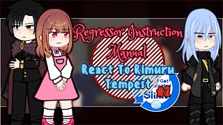 Regressor Instruction Manual React To Rimuru Tempest As The Demon Lord  Gacha Reaction  Part 22 [upl. by Elacsap]