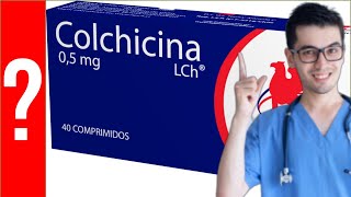 COLCHICINA para que sirve la Colchicina  Y MAS 💊 Ataques de gota  Aliviar el dolor [upl. by Gladi]