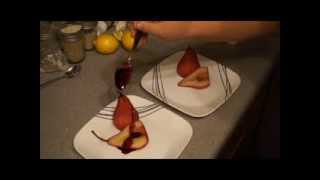 The College Foodie EP 3 Romantic Red Wine Poached Pears [upl. by Ymar681]