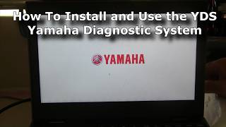 How To Install and Use the Yamaha YDS Diagnostics on an F Series Outboard [upl. by Aisetal]