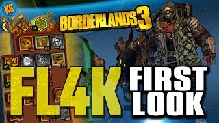 Borderlands 3  FL4K Skill Tree Revealed [upl. by Ofella]