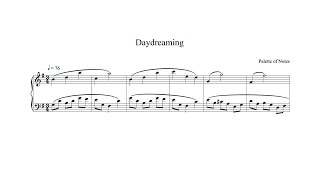 Daydreaming  Original Piano Composition  Sheet Music [upl. by Adall]