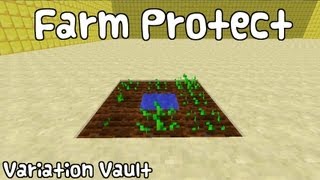 Minecraft Bukkit Plugin  Farm Protect  Stop farmland turning normal [upl. by Lua811]