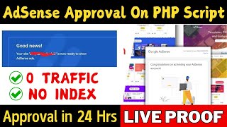 AdSense Approval On PHP Script  Google AdSense Approval Script  AdSense Approval [upl. by Steen]