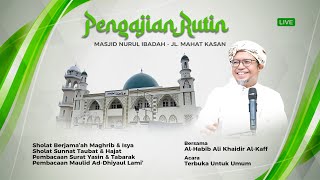 Pengajian Malam jumat Habib Ali Khaidir AlKaff 28 November 2024 M 27 Jumadil Awal 1446 H [upl. by Prouty]