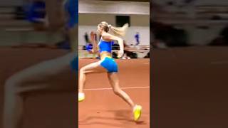 Magdalena Zanze CRO Womens High Jump 174 cm Slow motion [upl. by Durnan743]