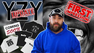 YEEZY UPDATE  NEW Yeezy BULLY MERCH First Impressions  REVIEW [upl. by Dahaf]