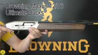 Browning Maxus Ultimate Ducks [upl. by Leiria199]