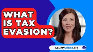 What Is Tax Evasion  CountyOfficeorg [upl. by Elgna194]