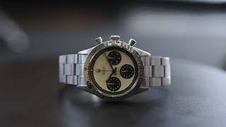 Rolex ref6262 Stamped 6239 Inside the caseback Paul Newman Steel [upl. by Salmon]