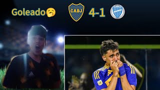 BOCA 4  1 GODOY CRUZ PARTIDO VÍDEOREACCIÓN 🇸🇪🎷 [upl. by Attenaej]