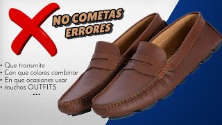 MOCASINES loafers → Como combinar y vestirlos  80 OUTFITS para hombre [upl. by Decca]