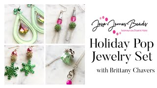 Easy Holiday Pop Jewelry with Brittany Chavers [upl. by Netsrijk]