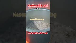 Mutton Biryani wedding order by Nazeer bhai cooking from THE HBK BIRYANI shorts reels food [upl. by Teevens]