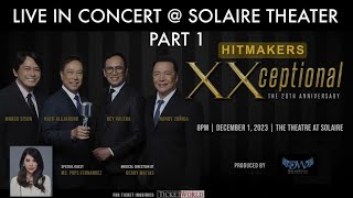 HITMAKERS 20th ANNIVERSARY LIVE CONCERT PART 1 [upl. by Smith]