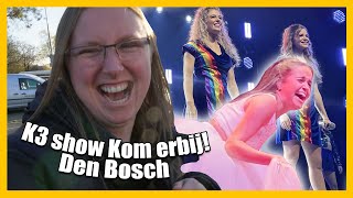 Heel veel lachen in Den Bosch K3 kom erbij show  VLOG 111 [upl. by Akemot17]