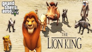 THE LION KING GTA 5 Mods [upl. by Ginevra]