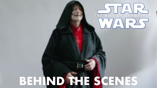 Star Wars The Rise of Skywalker Emperor Palpatine Behind the Scenes [upl. by Mikahs]