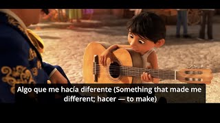 Coco 2017 with adapted Spanish subtitles for learning [upl. by Ecital]