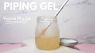 How to Make PIPING GEL  Cake Gel Recipe [upl. by Eeleak47]