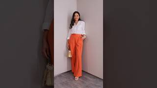 LOOK COLORIDO E CHIC PARA O VERÃO 🧡☀️✨ links na comunidade moda dicasdemodaeestilo modafeminina [upl. by Nolyat]