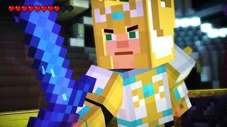 THE GRAND FINALE ENDING  Minecraft Story Mode Episode 8 3 [upl. by Imoan16]