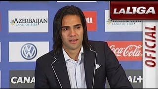 Falcao se despide entre lágrimas del Atlético de Madrid [upl. by Nahgeam]