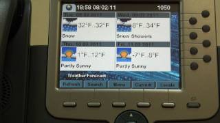 Cisco phone services ETA weather  free [upl. by Esnofla]