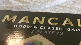 Mancala board game unboxing Please subscribe and share [upl. by Marillin307]