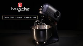 Berlinger Haus Black Rose Collection Digital Cast Aluminum Kitchen Machine Presentation BH9323 [upl. by Amolap]