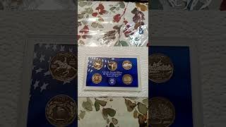 1999 United States Mint Proof set music shortsfeed military coin [upl. by Shaddock291]